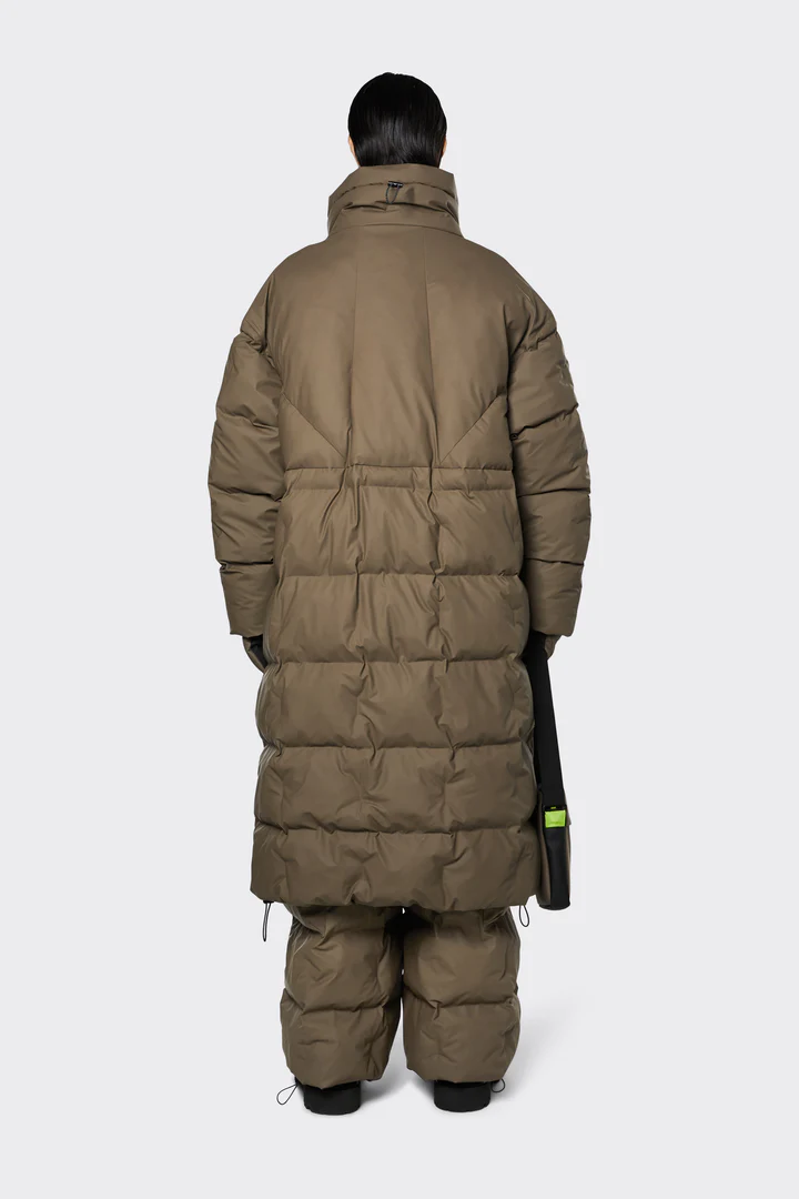 Product Image for Block Puffer Coat, Wood