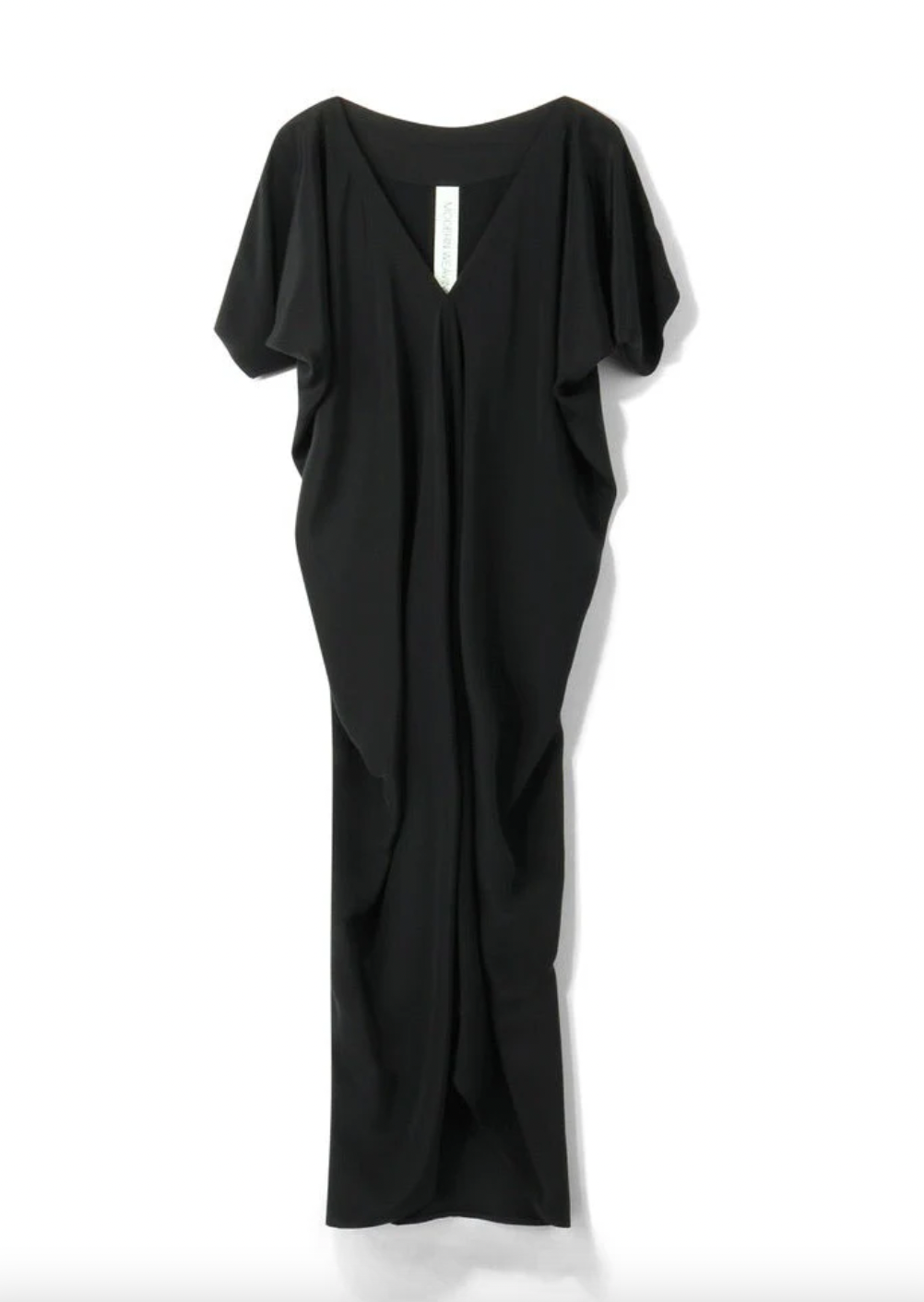 Product Image for Deep V Kaftan Maxi Dress, Black