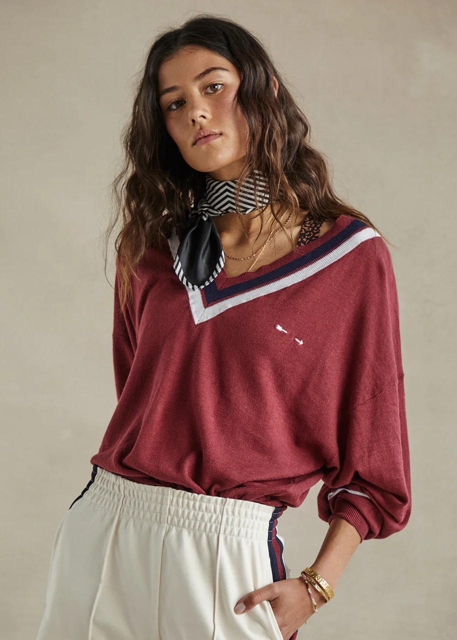 Product Image for Bonita Knit Crew, Merlot