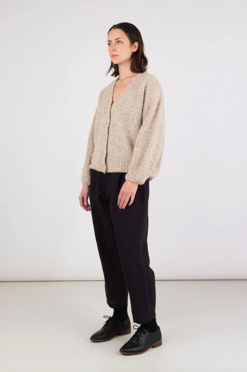 Product Image for Twist Cardigan, Oatmeal