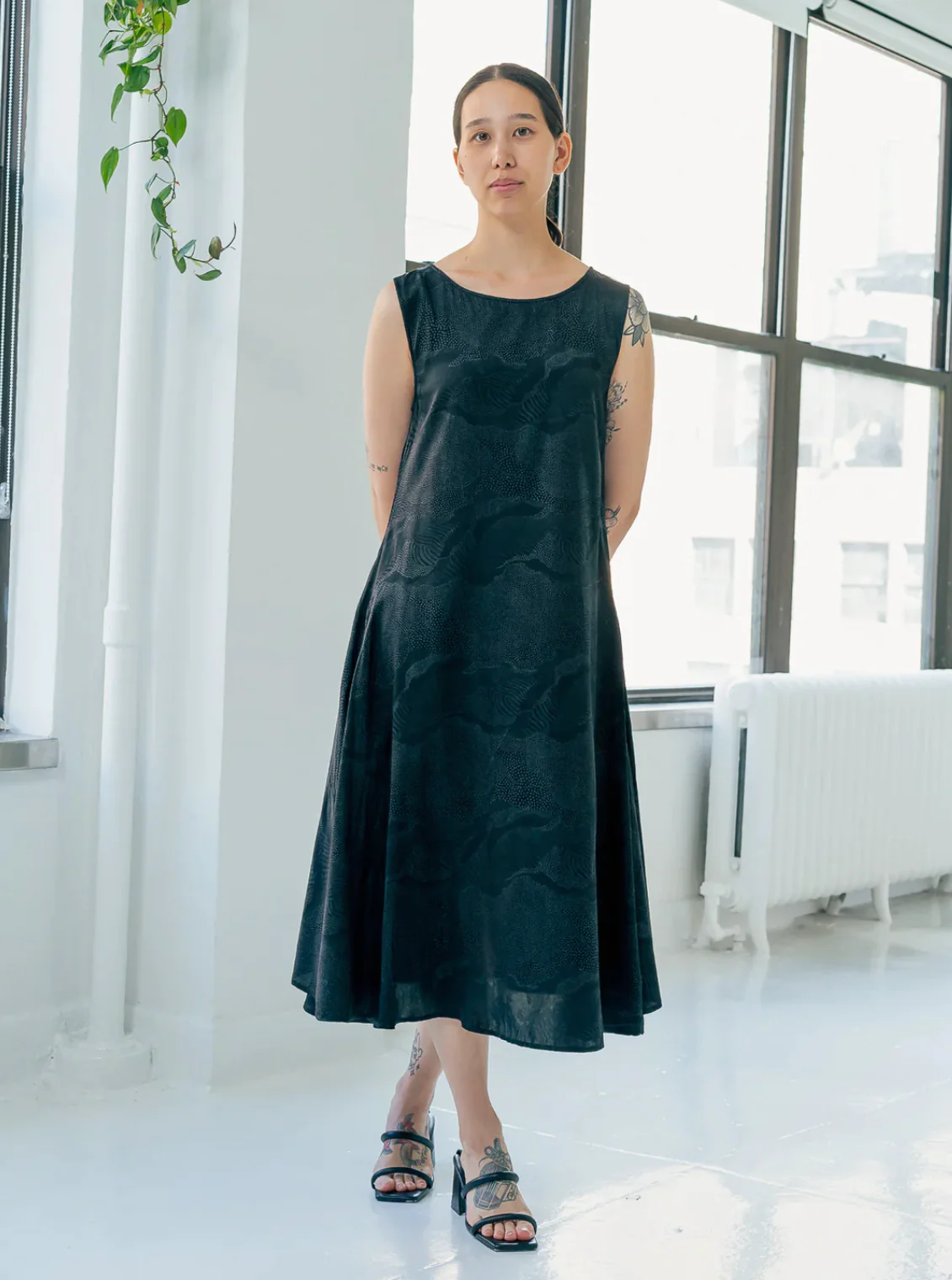 Product Image for October Flare Dress, Black