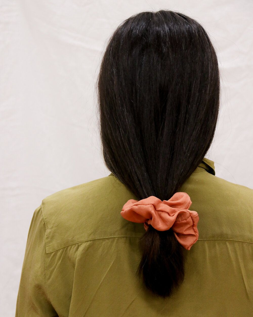 Product Image for Terracotta Silk Scrunchie