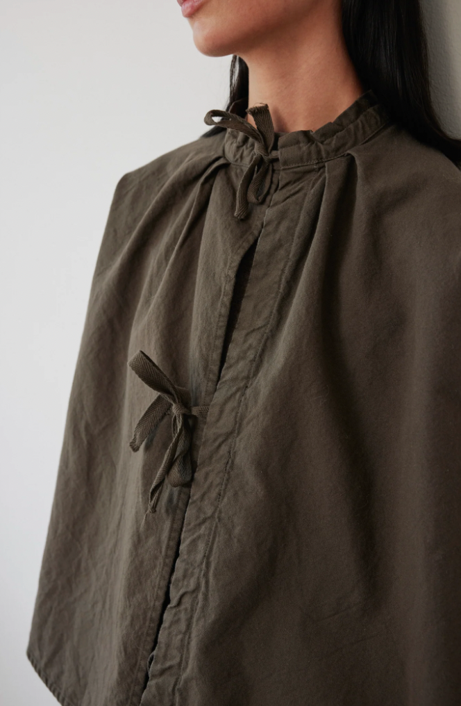 Product Image for Drawstring Jacket, Suede