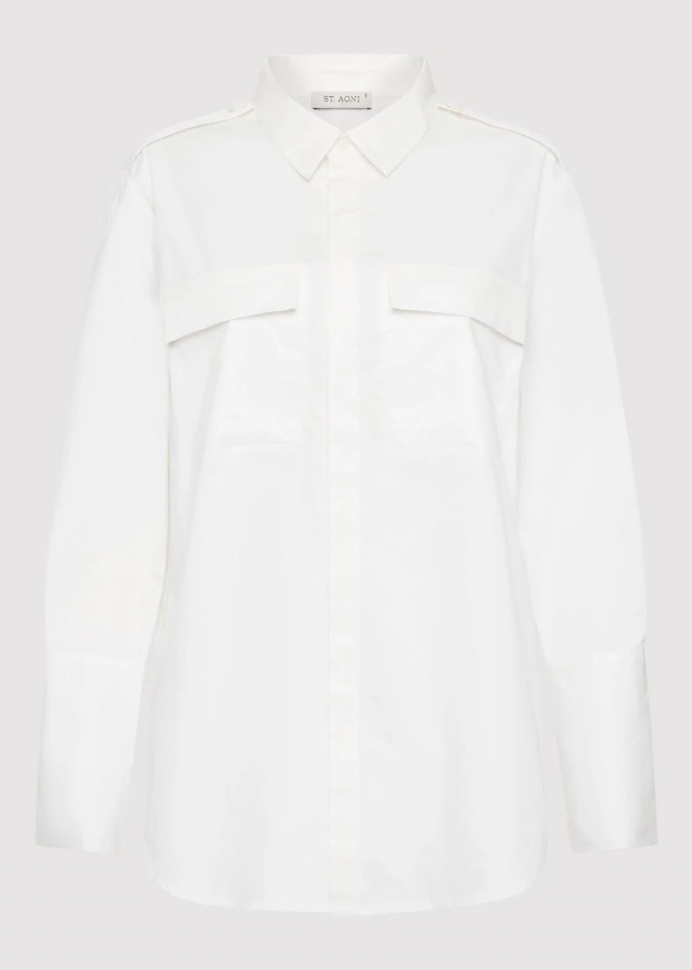 Product Image for Classic Utility Shirt, White