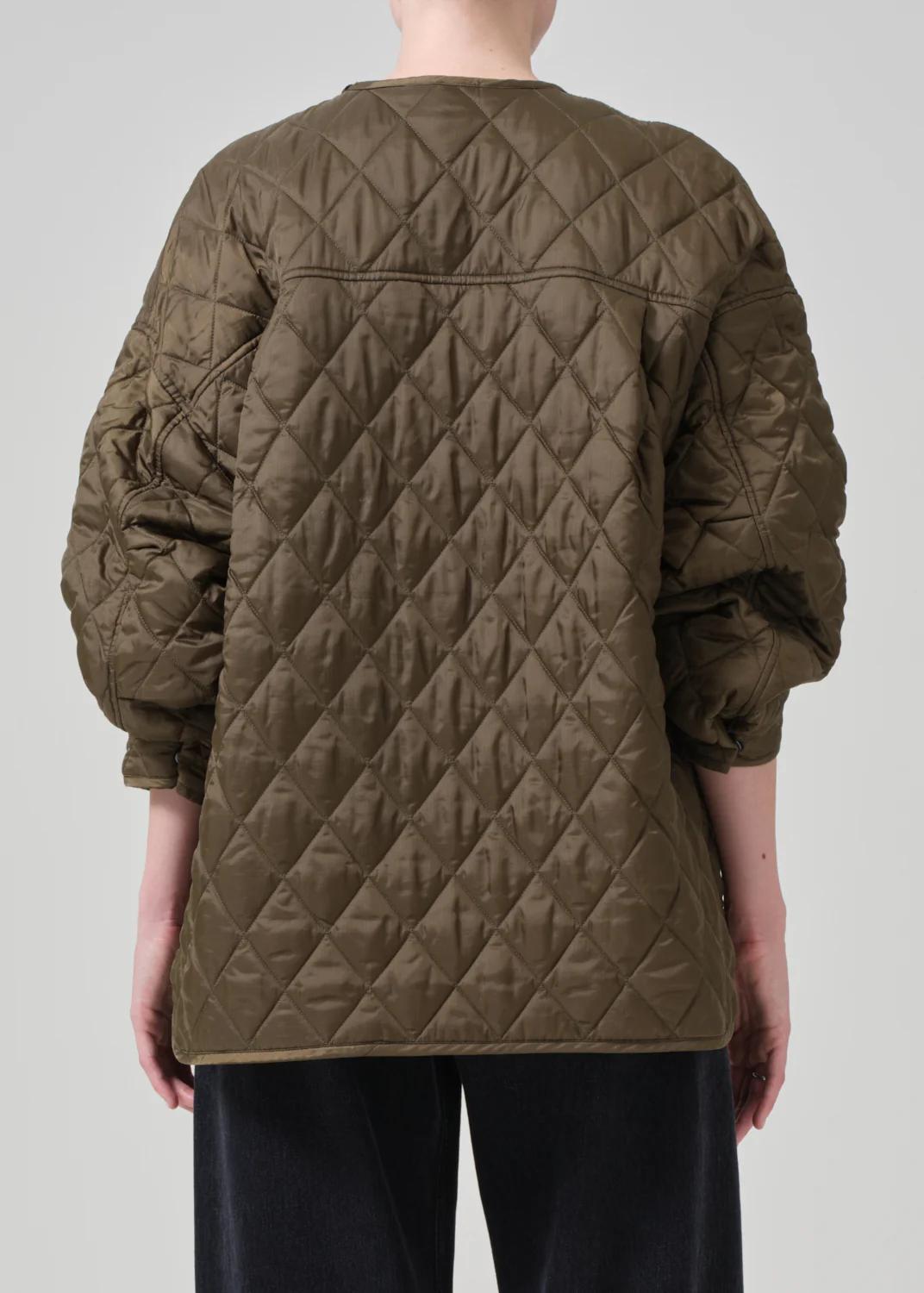 Product Image for Huntleigh Quilted Coat, Army