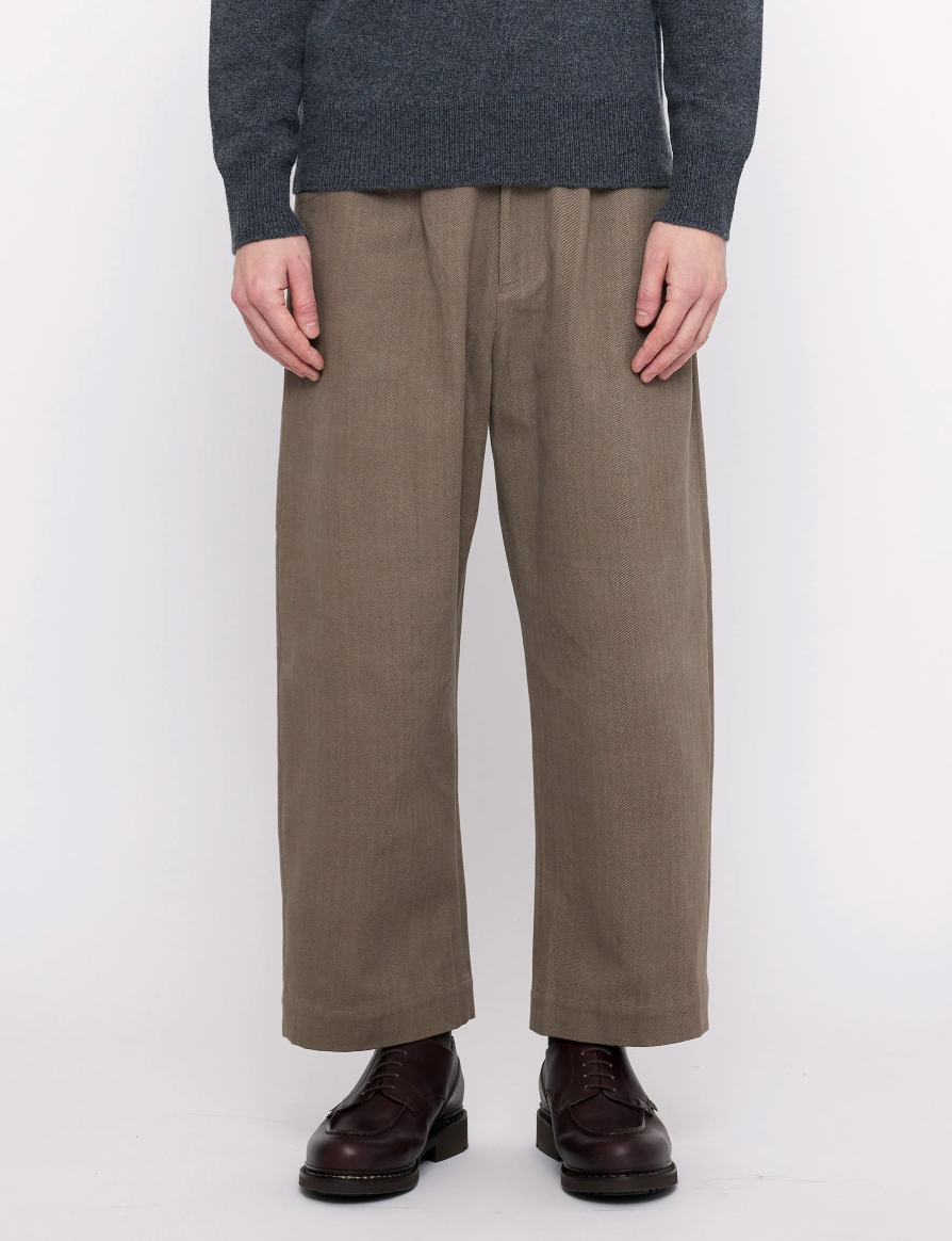 Product Image for Signature Curve Legged Trouser, Umber