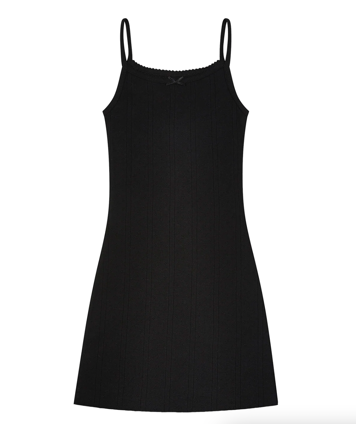 Product Image for Picot Trim Dress, Black