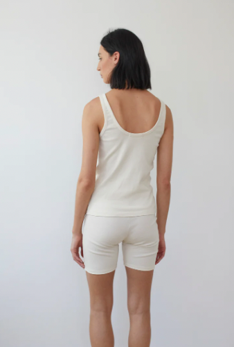 Product Image for Scoop Back Rib Tank, Natural