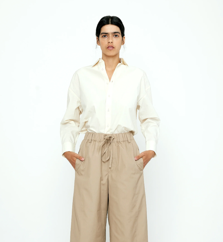 Product Image for Papery Dolman Shirt, Off-White