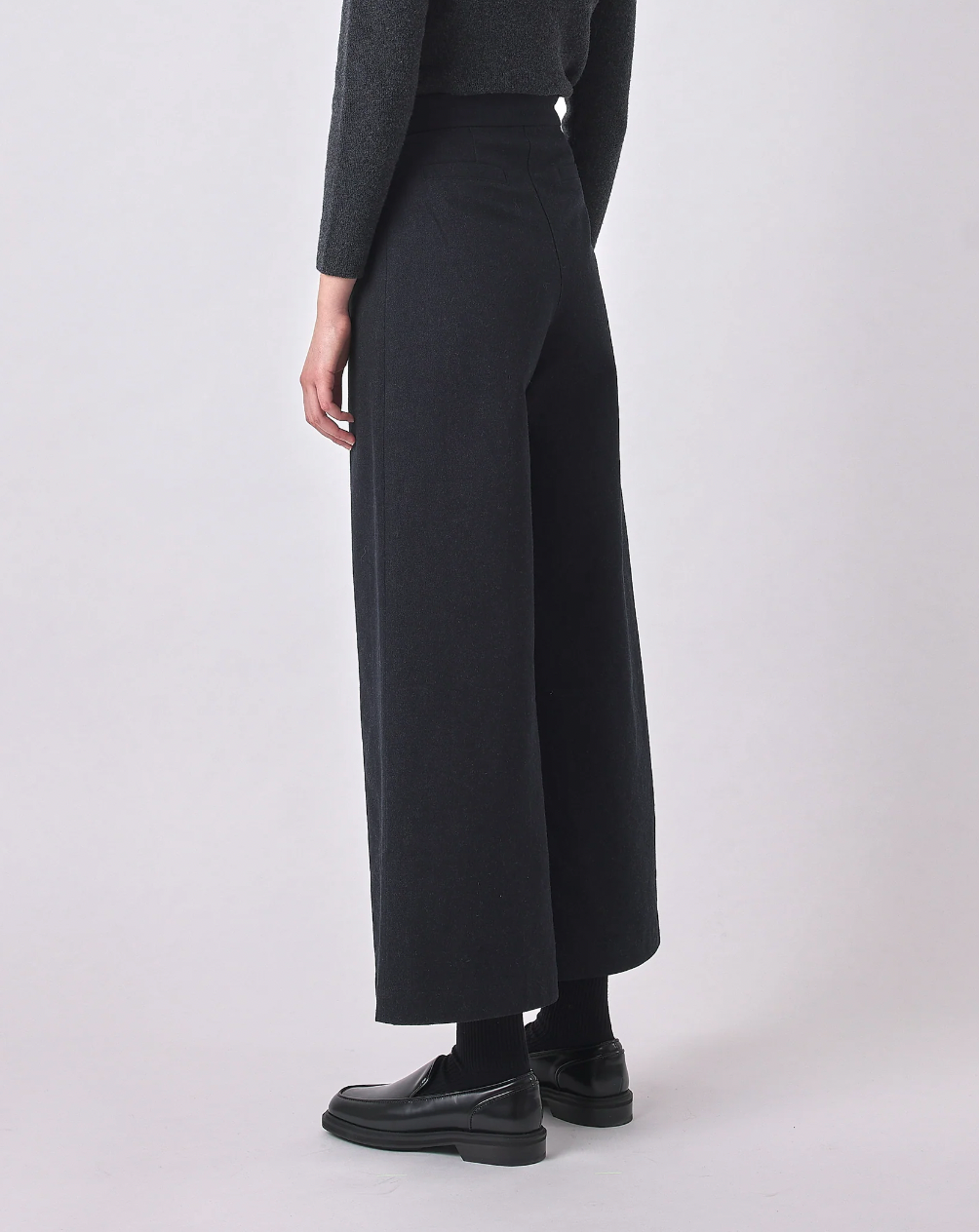 Product Image for Signature Wide-Leg Trouser, Navy Black