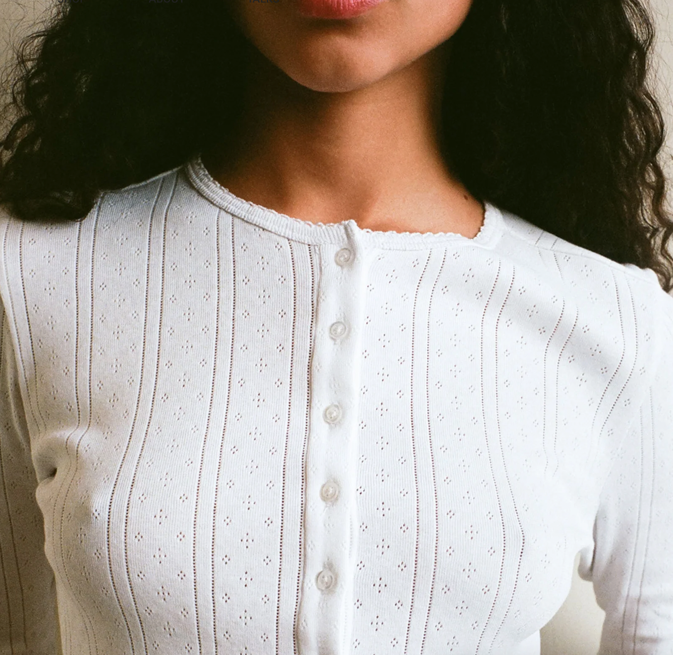 Product Image for The Cropped Cardigan, White