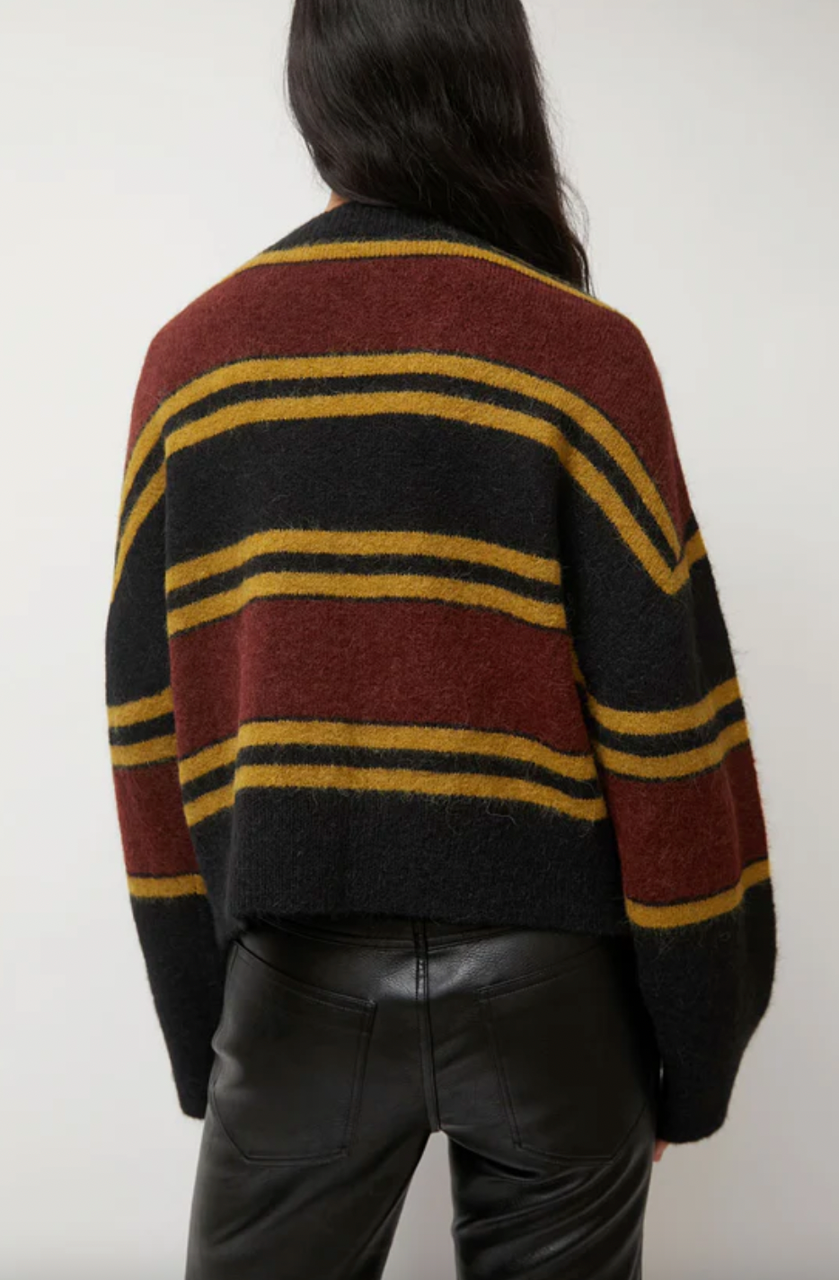 Product Image for Gabriel Cardigan, Brown/Black Stripe