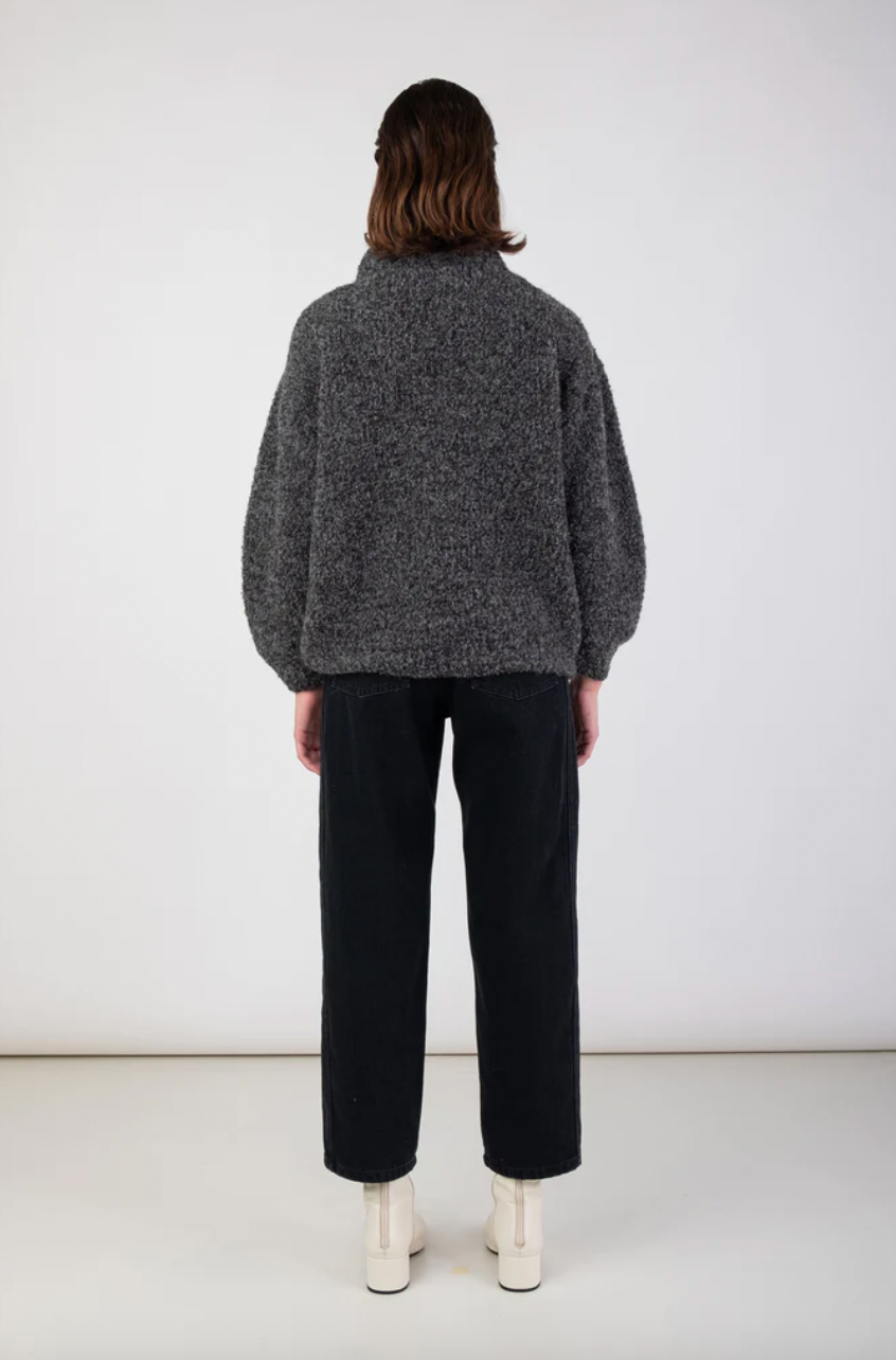 Product Image for Twist Sweater, Charcoal