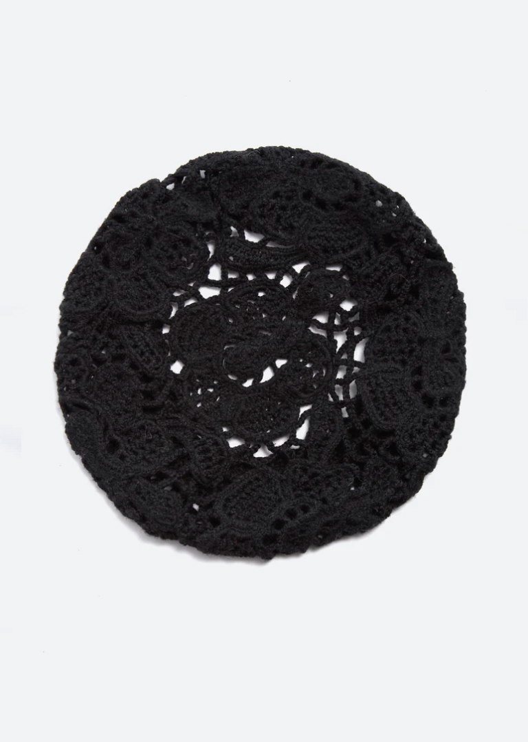 Product Image for Lorena Knit Beret, Black