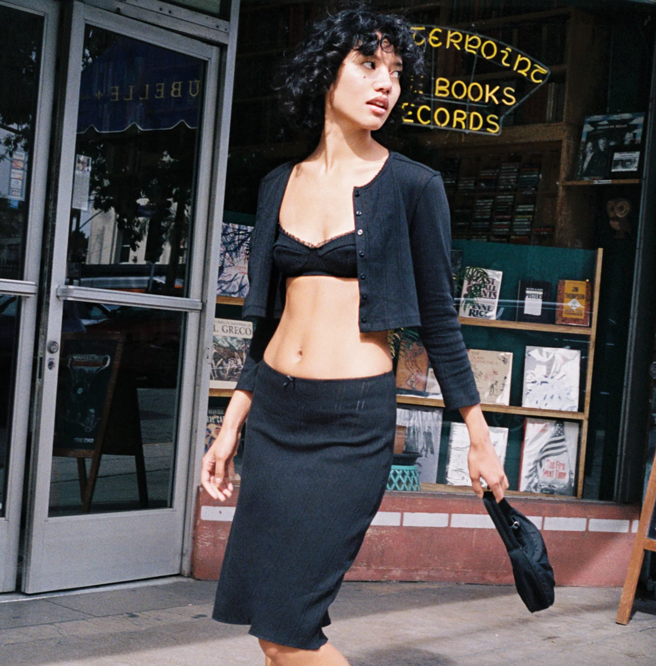 Product Image for The Slip Skirt, Black