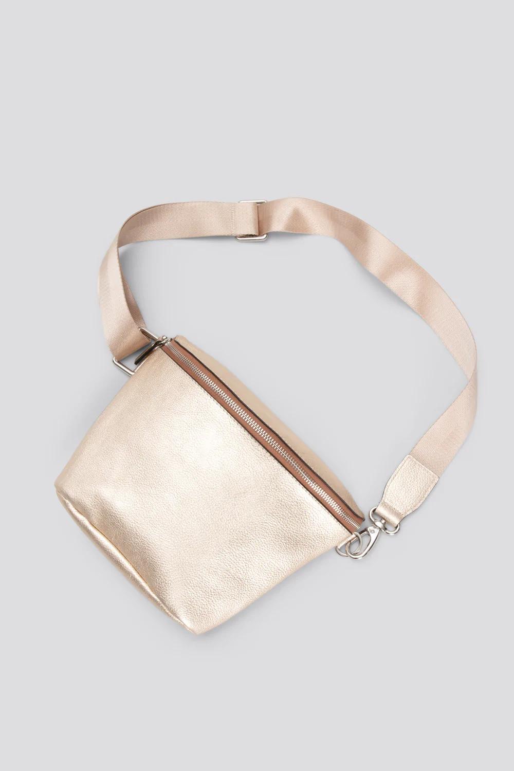 Product Image for Keno Leather Bag, Gold