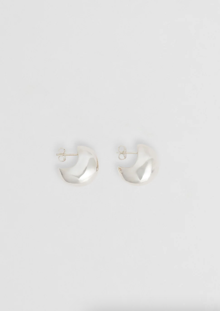 Product Image for Figure Hoops, Silver