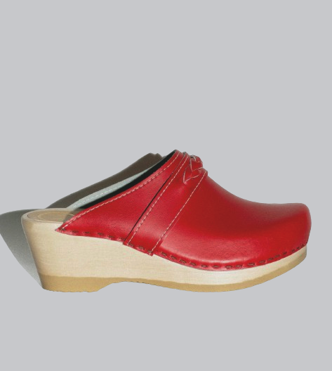 Product Image for Bridget Clog on Mid Wedge, Red