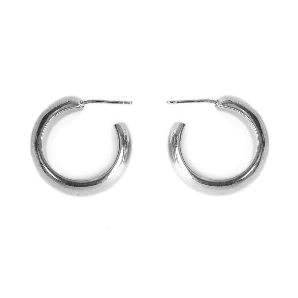 Product Image for Mini Bold Hoops, Silver