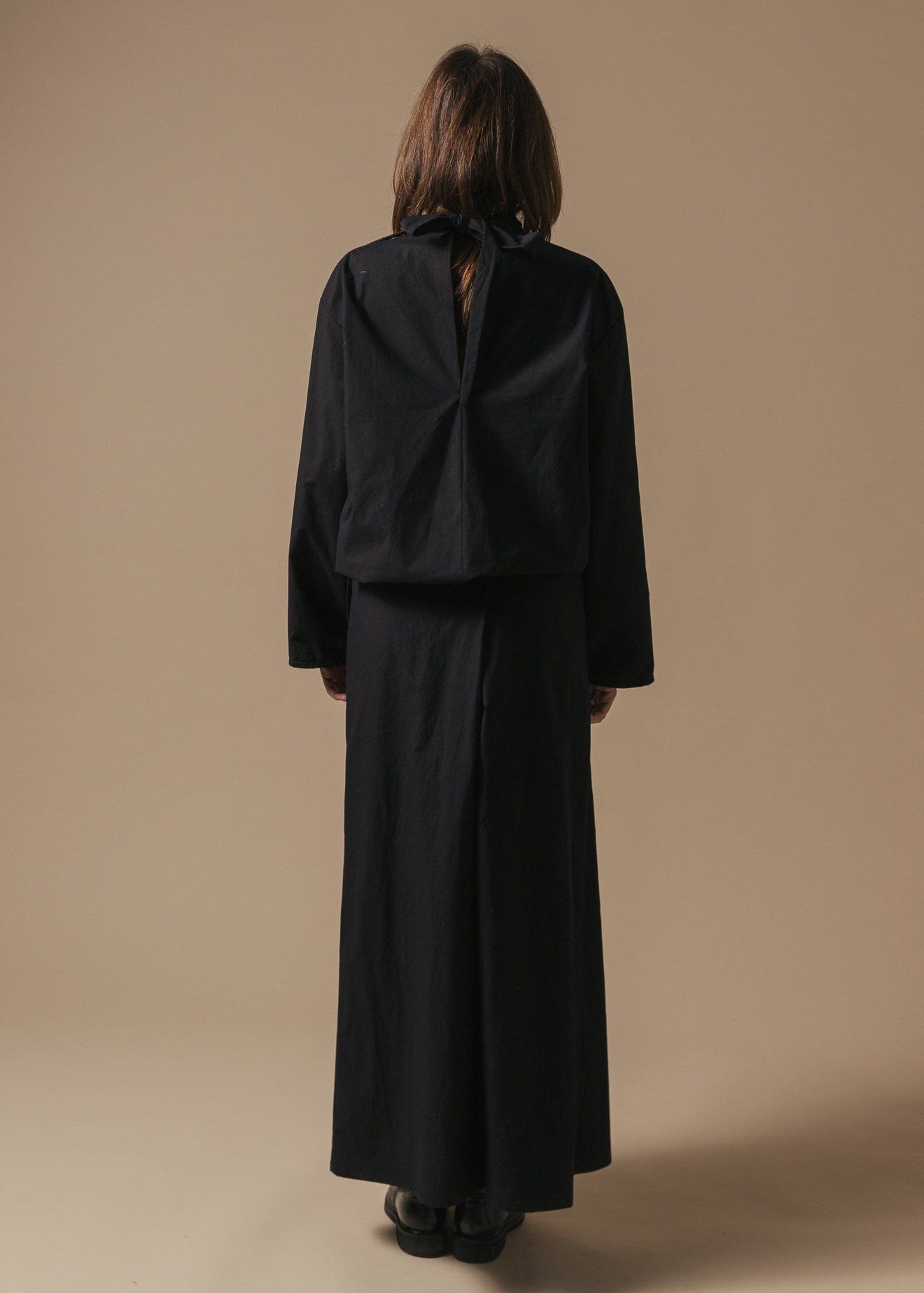 Product Image for Broekrok, Black Poplin