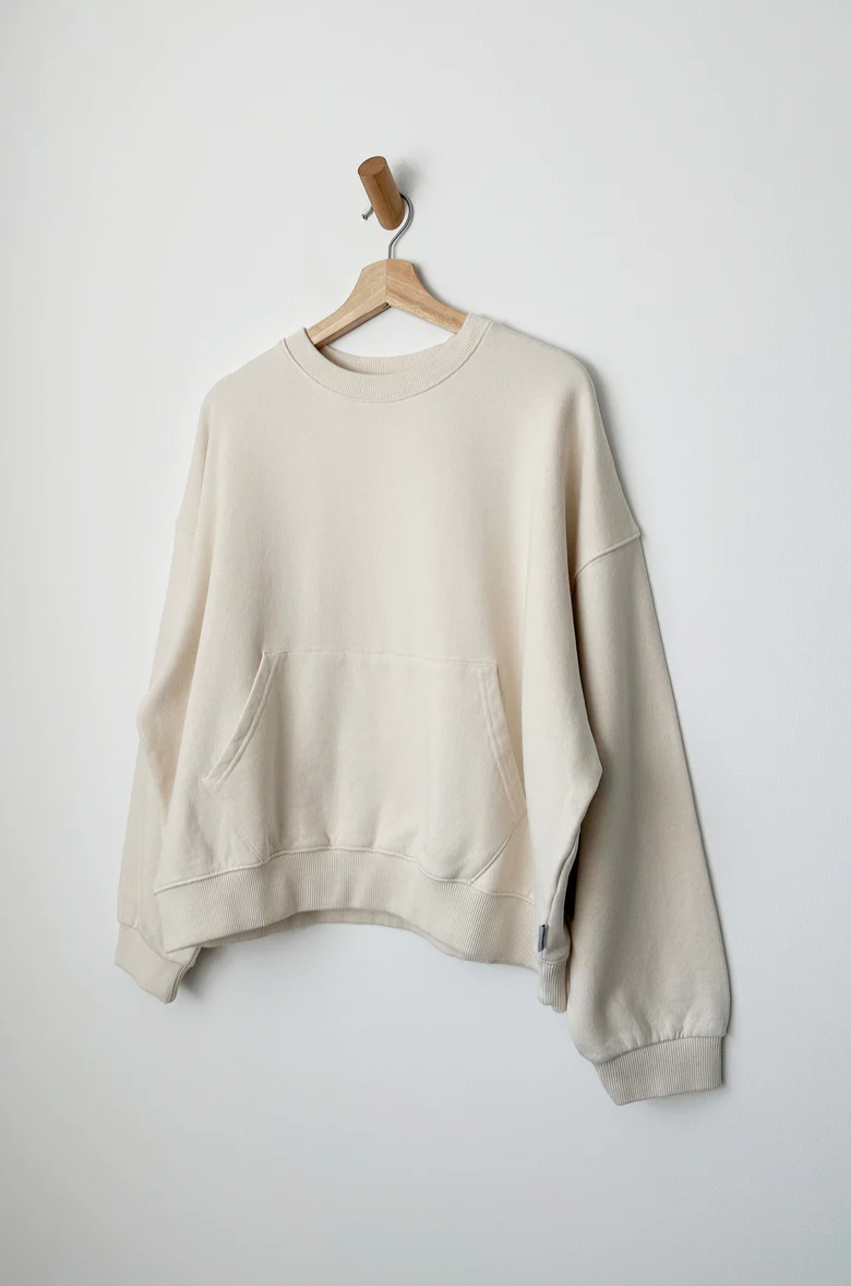 Product Image for French Terry Poche Top, Naturel