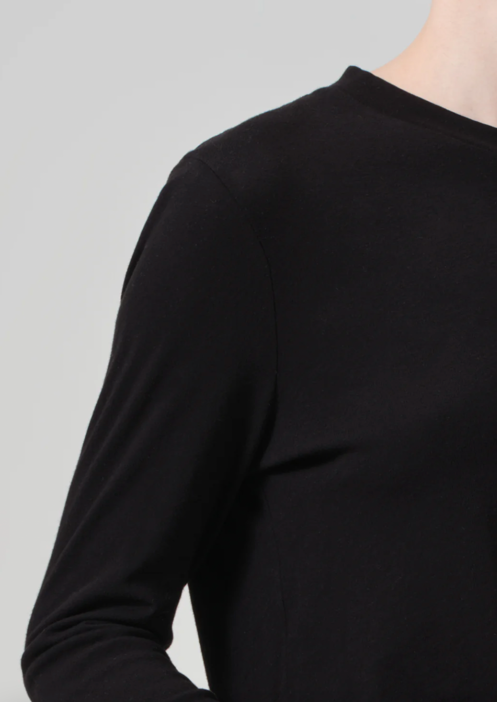 Product Image for Sabine Cropped Long Sleeve, Black