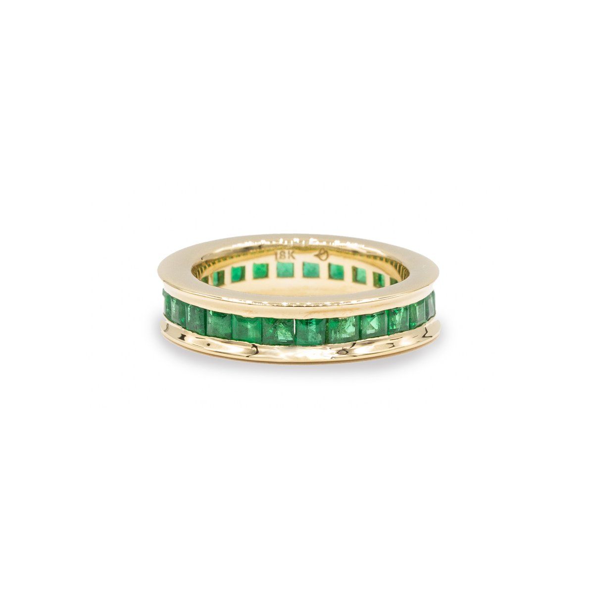 Product Image for Green Tsavorite Eternity Ring