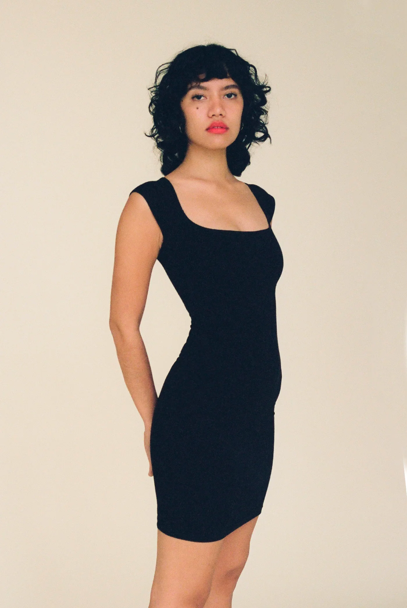 Product Image for El Tigre Mini Dress, Black