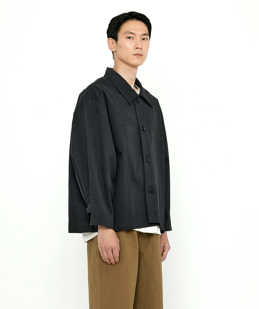 Product Image for Cuffed Short Coat, Black