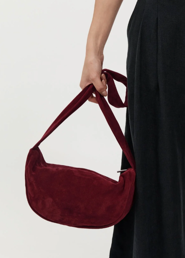 Product Image for Soft Crescent Bag, Rouge