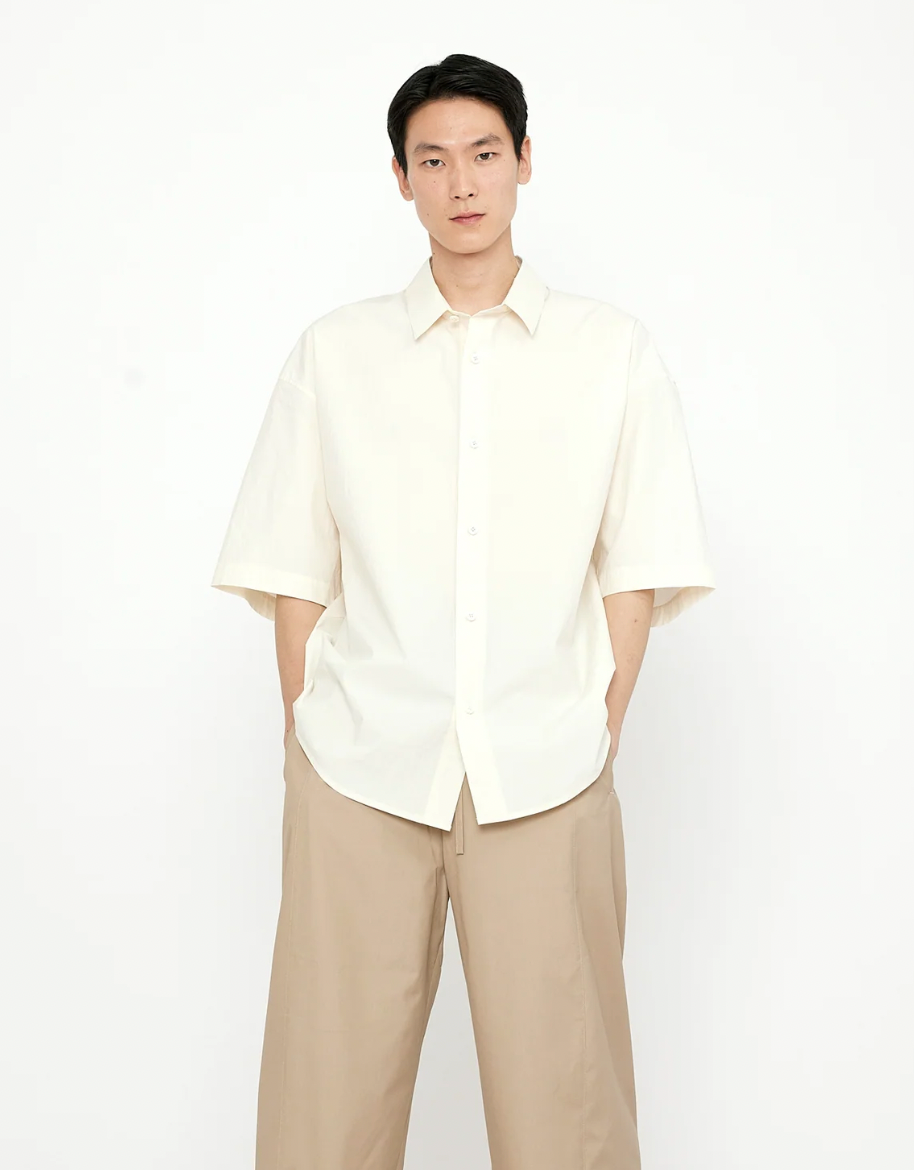 Product Image for Papery Oversized Short Sleeves, Off-White