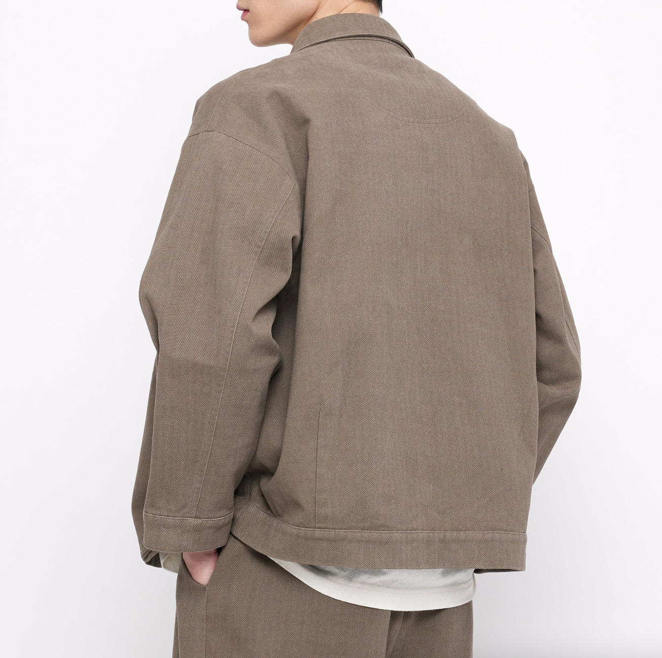 Product Image for Signature Panel Pockets Shirt Jacket, Umber