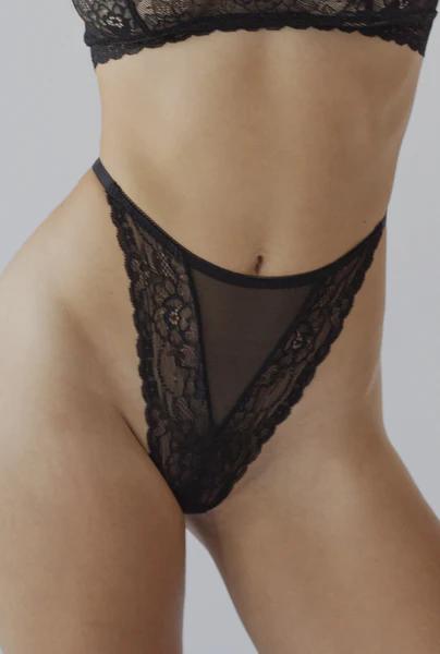 Product Image for Verona Lace Thong, Black