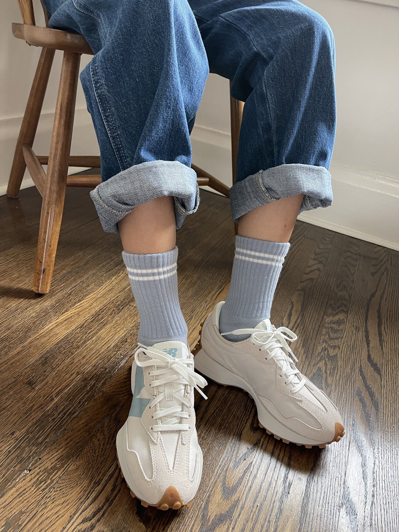 Product Image for Boyfriend Socks, Blue Grey