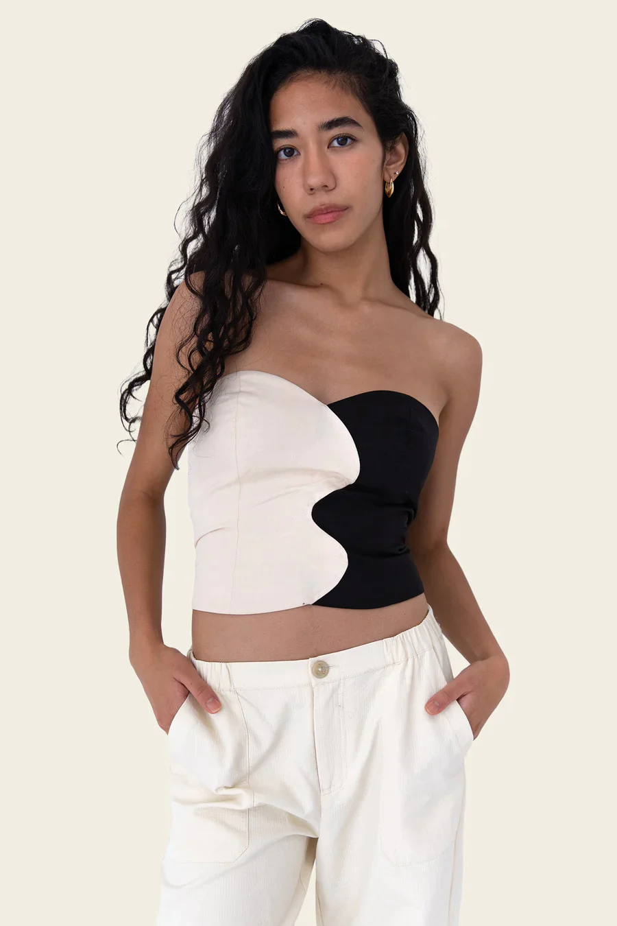 Product Image for Carter Corset Top, Yin and Yang