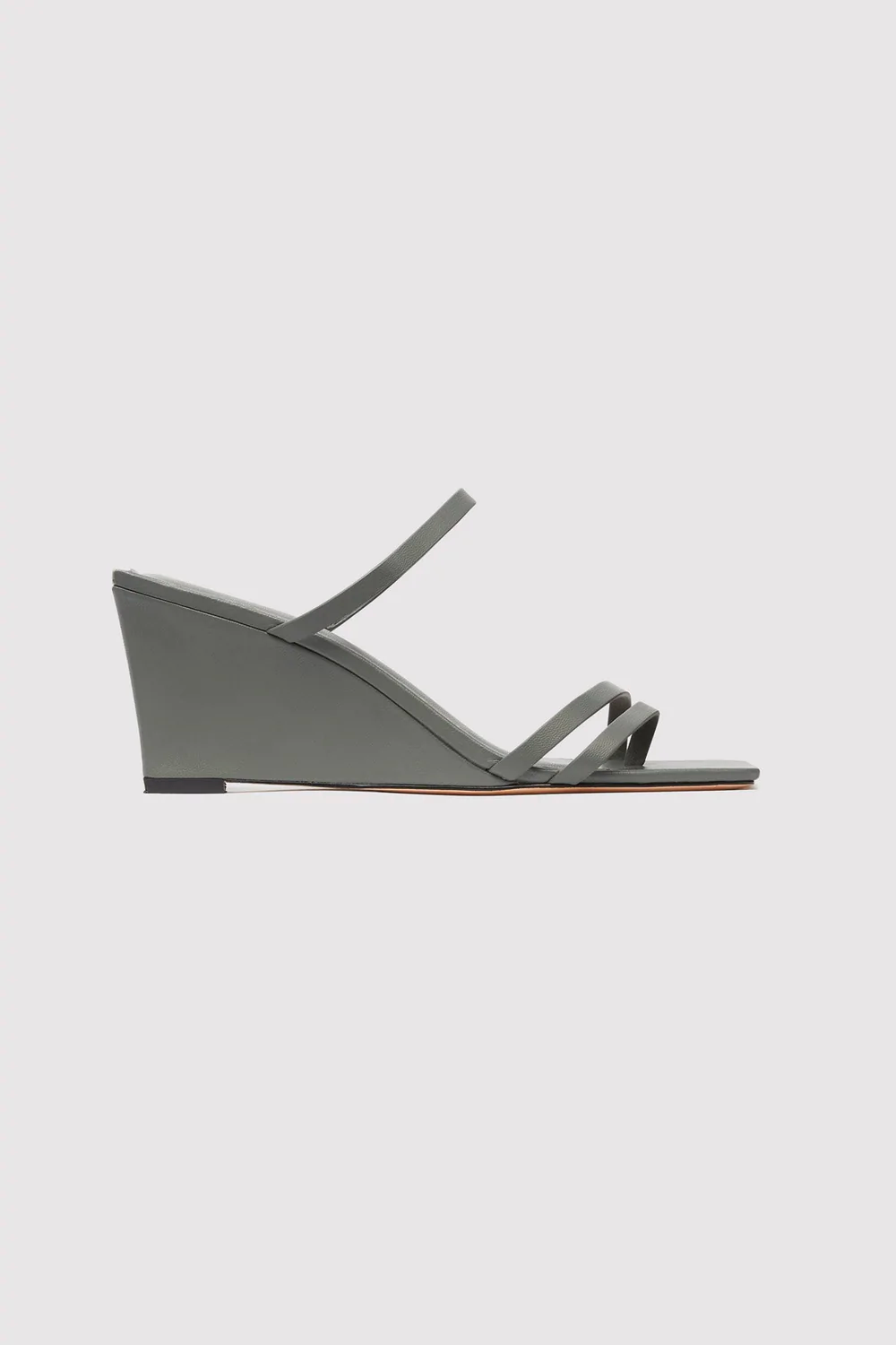 Product Image for Minimal Wedge Heel, Castor Grey
