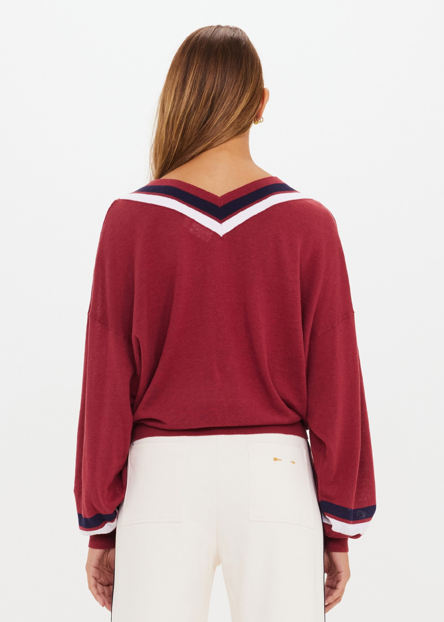 Product Image for Bonita Knit Crew, Merlot