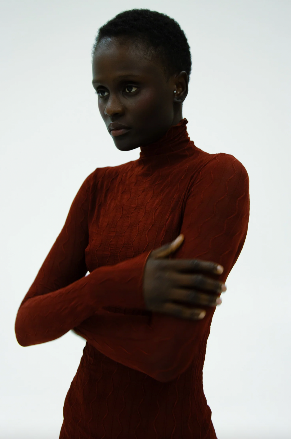Product Image for Ross Mockneck Top, Rio Red