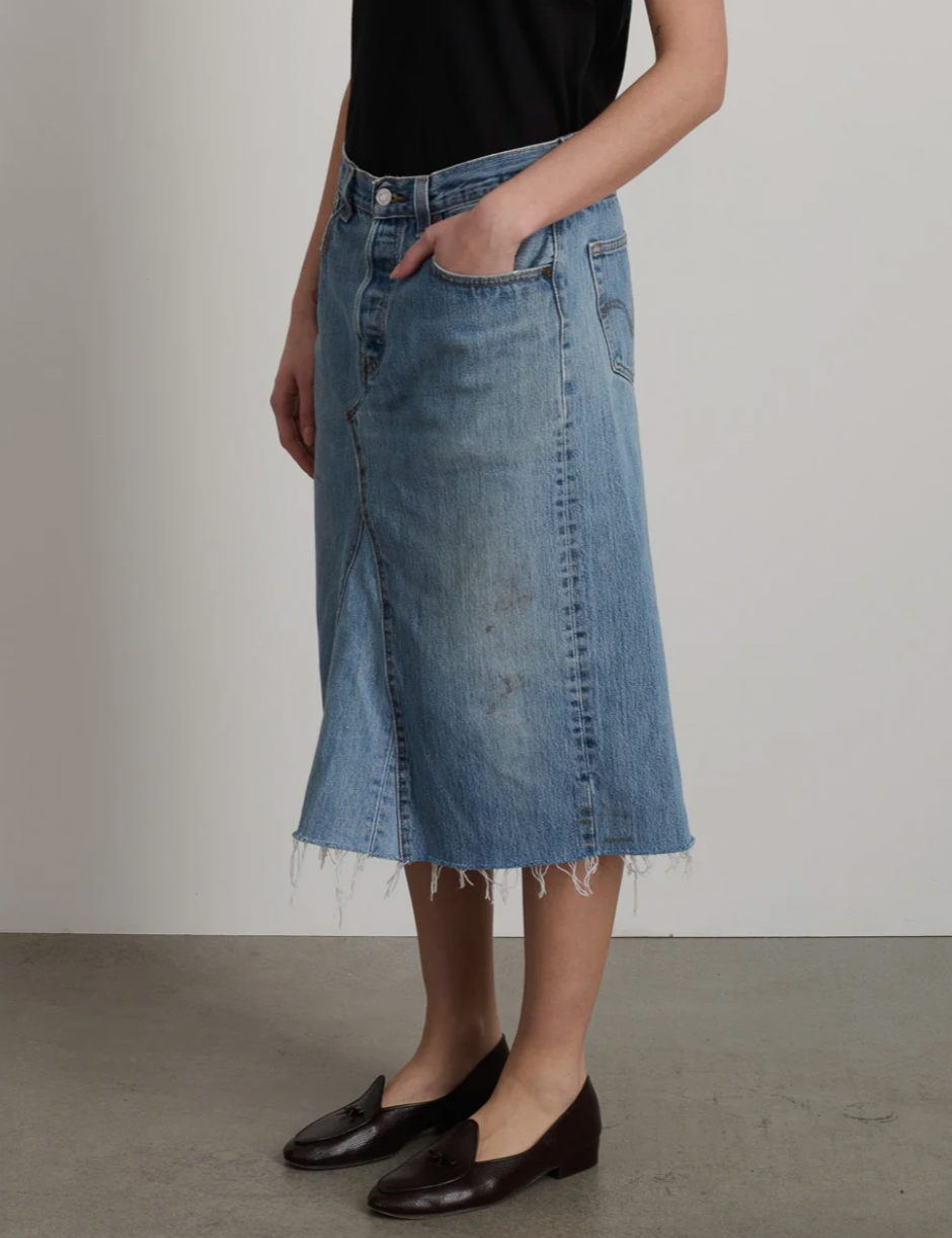 Product Image for Vintage Insert Skirt, Vintage Indigo