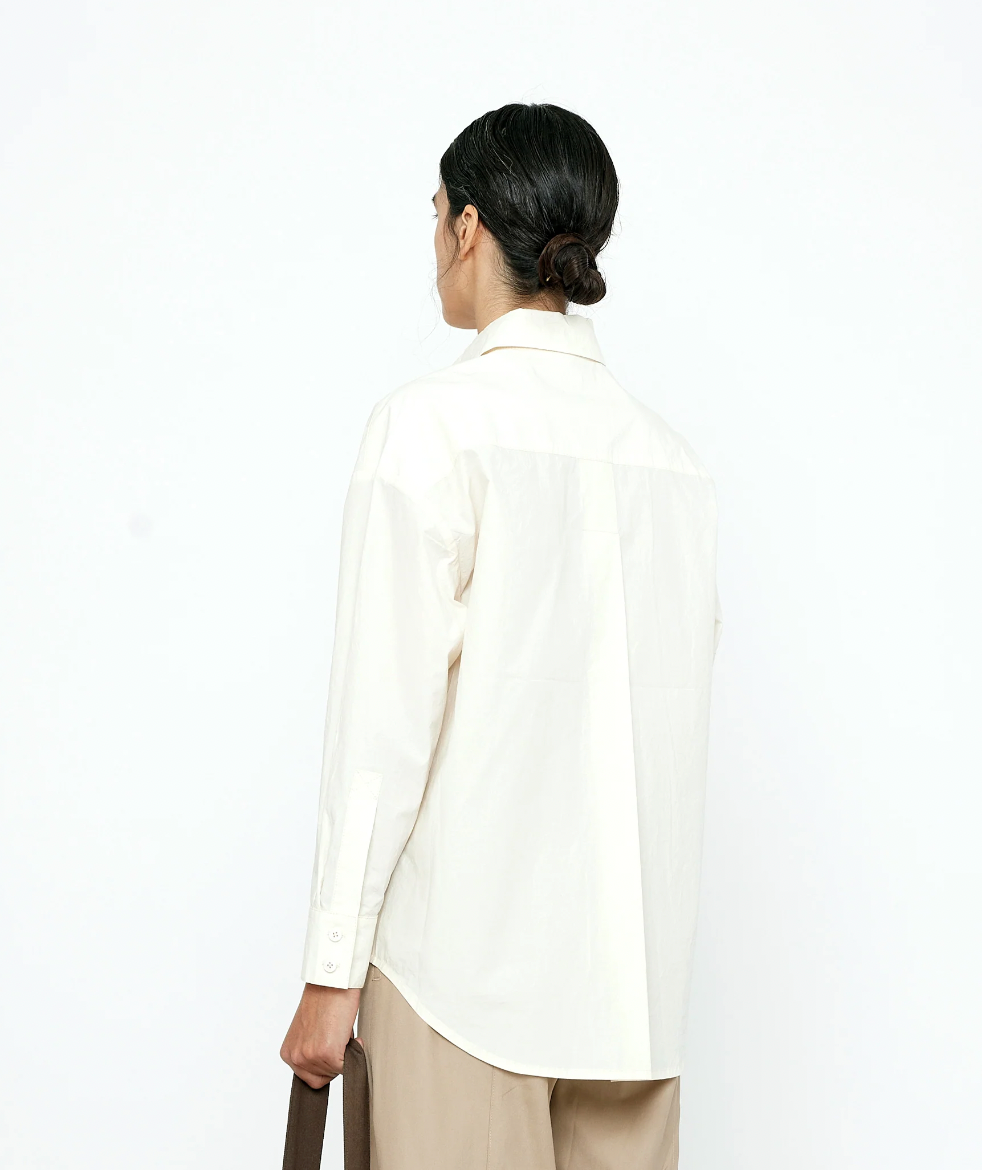 Product Image for Papery Dolman Shirt, Off-White