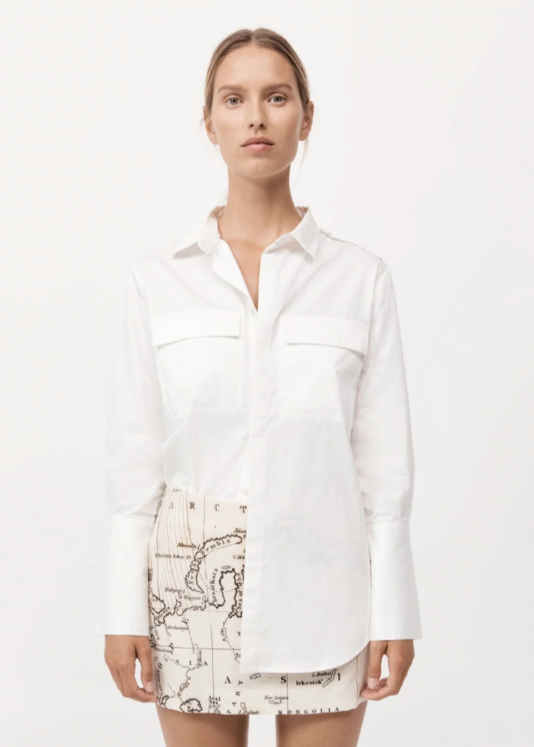 Product Image for Classic Utility Shirt, White