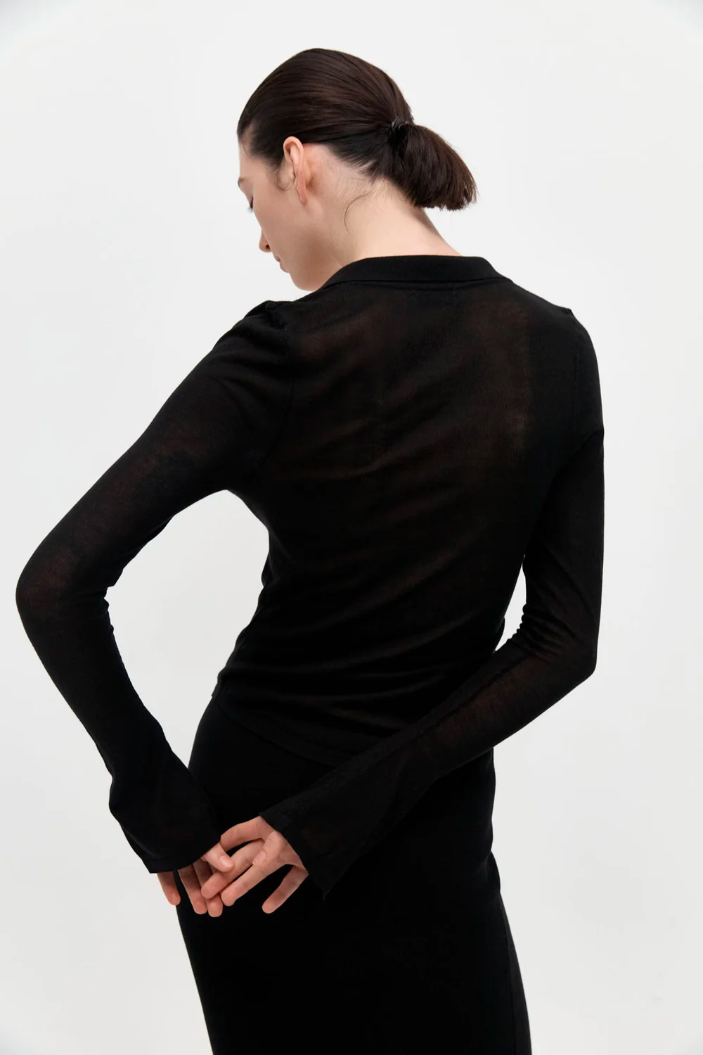 Product Image for Fine Knit Shirt, Black