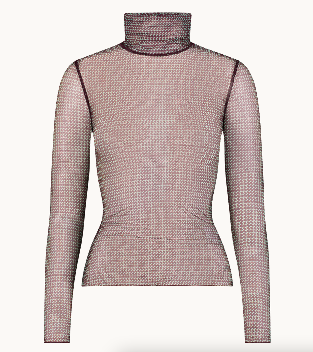 Product Image for Fonda Turtleneck, Pistachio/Vino