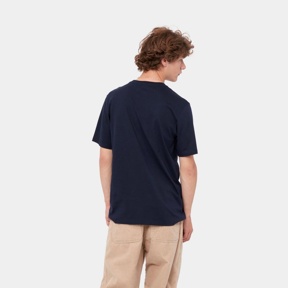 Product Image for Short Sleeve Pocket T-Shirt, Dark Navy