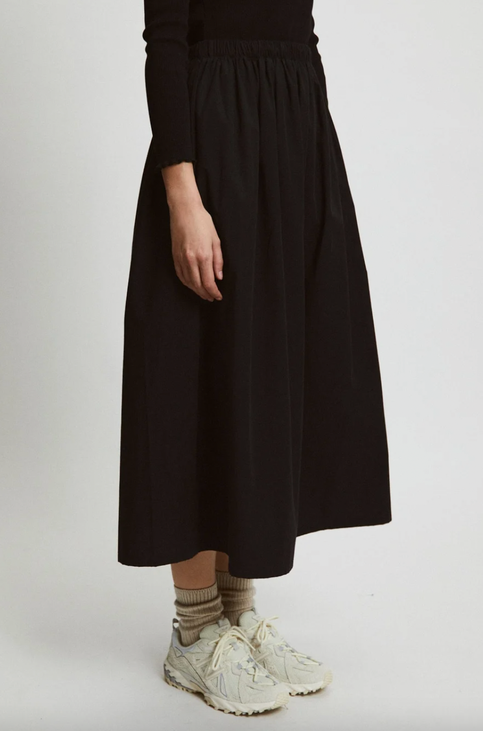 Fisher Skirt, Black | Eugenie Detroit