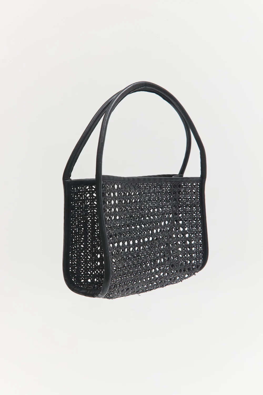 Product Image for Rattan Small Tote, Black
