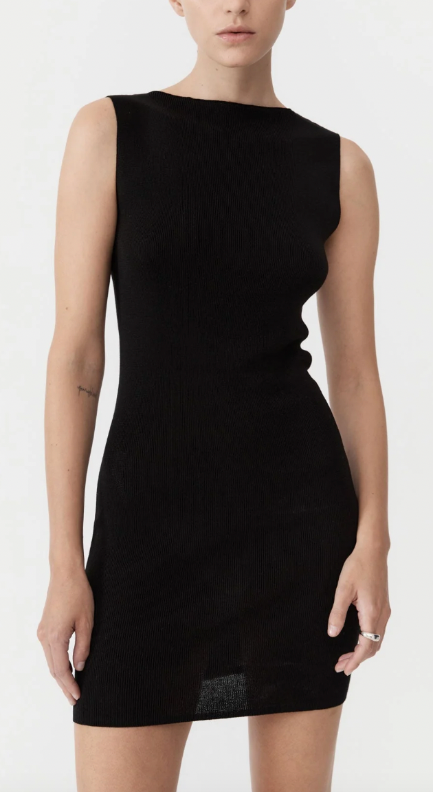Product Image for Vas Knit Mini Dress, Black