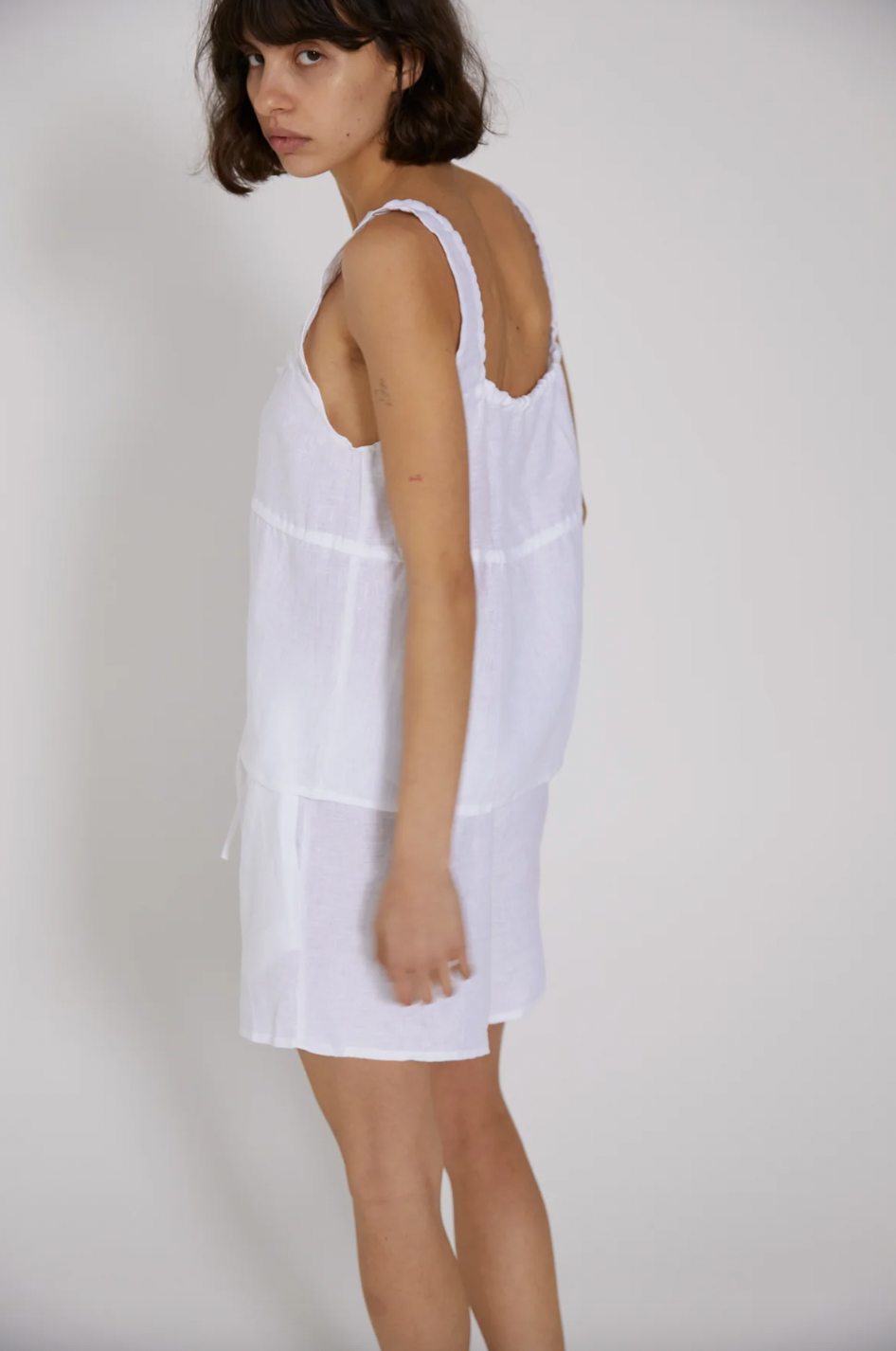 Product Image for The Rise Short Set, White