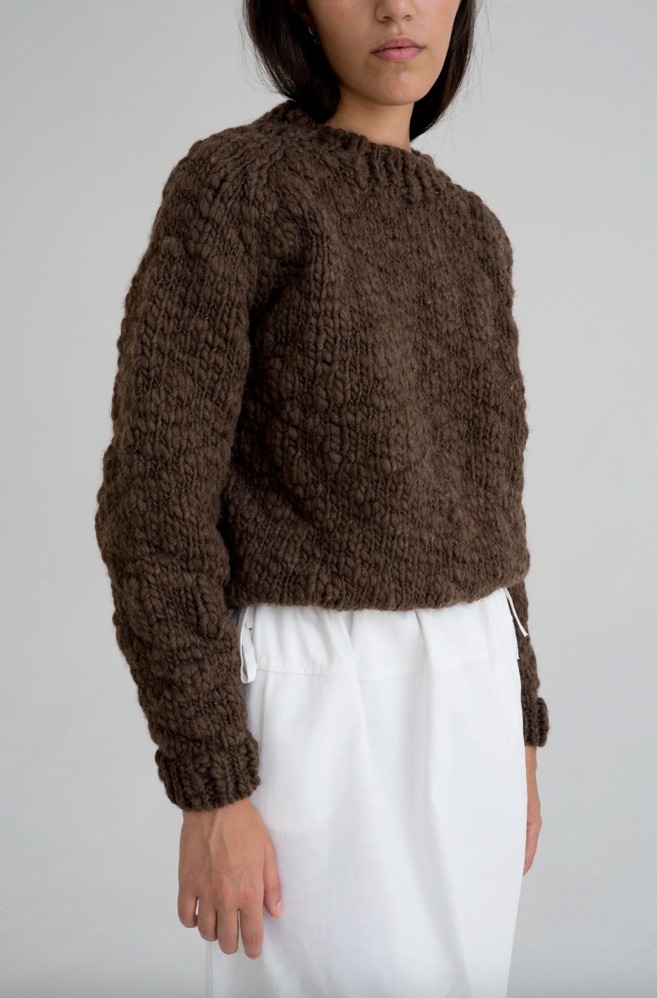 Product Image for Caven Hand Knitted Sweater, Earth