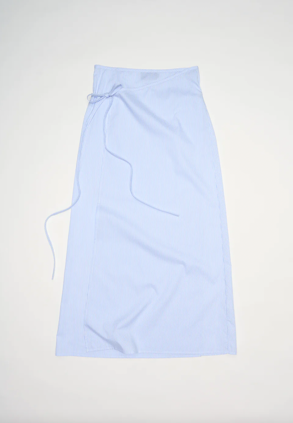 Product Image for Technique Wrap Skirt, Clear Blue Stripe